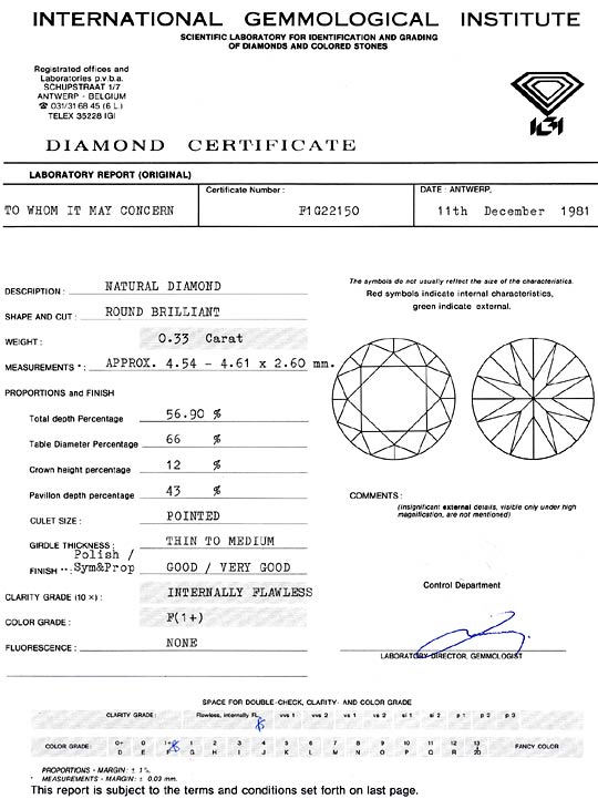Foto 9 - Diamant 0,33ct Brillant IGI Lupenrein feines Weiss Plus, D6363